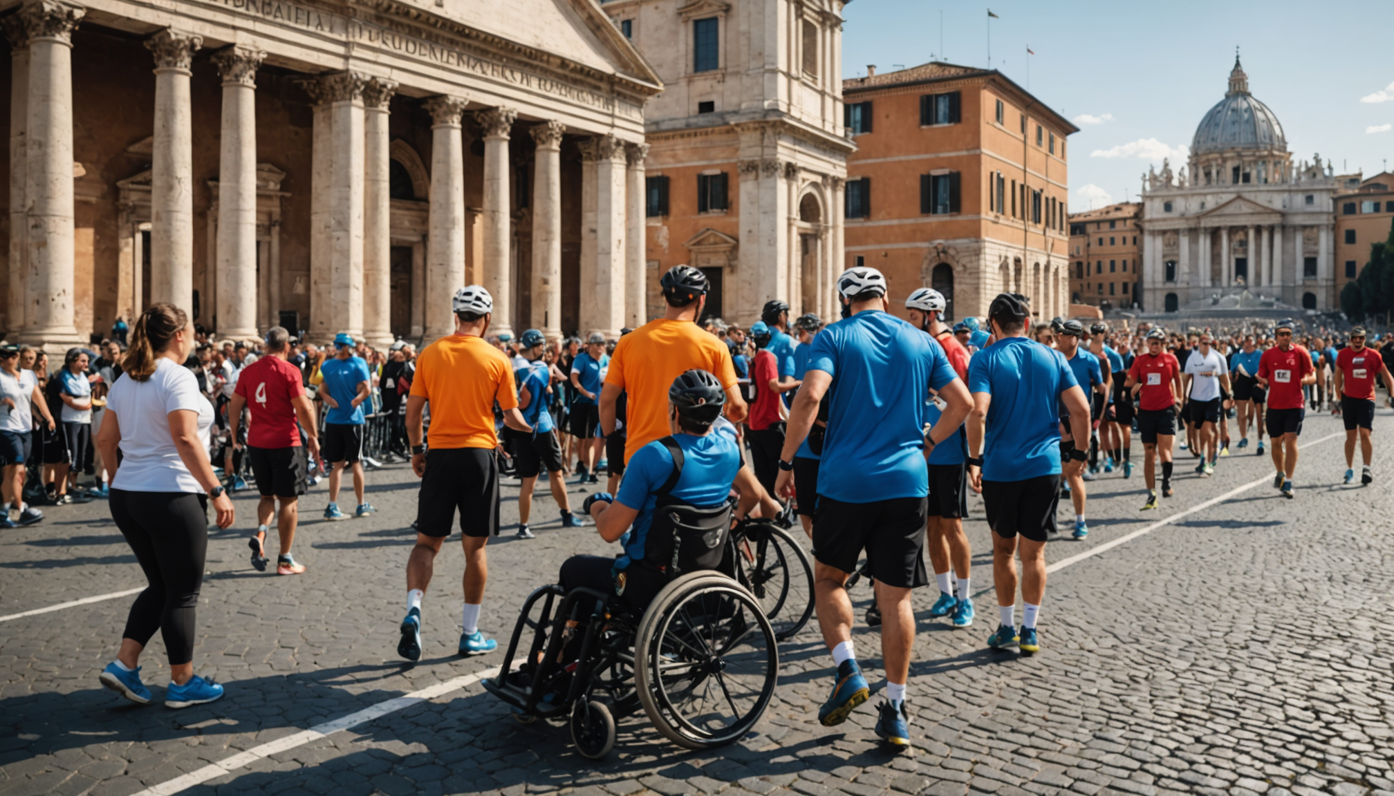 découvrez comment rome encourage le sport inclusif avec des circuits conviviaux adaptés à tous, favorisant la diversité et l’intégration dans un cadre historique exceptionnel.